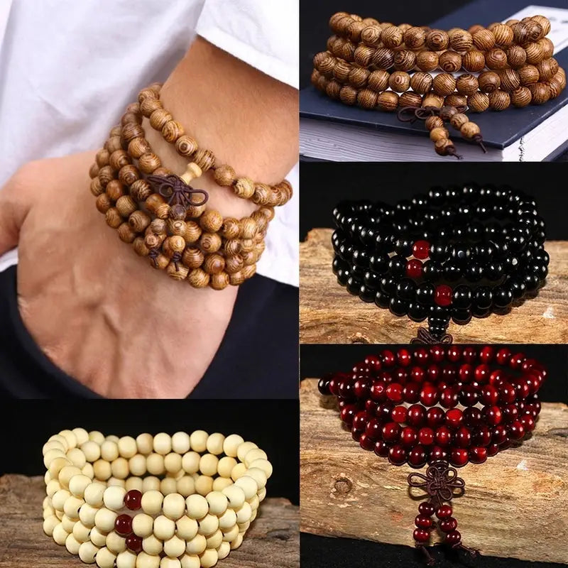 Wood Prayer Bracelet