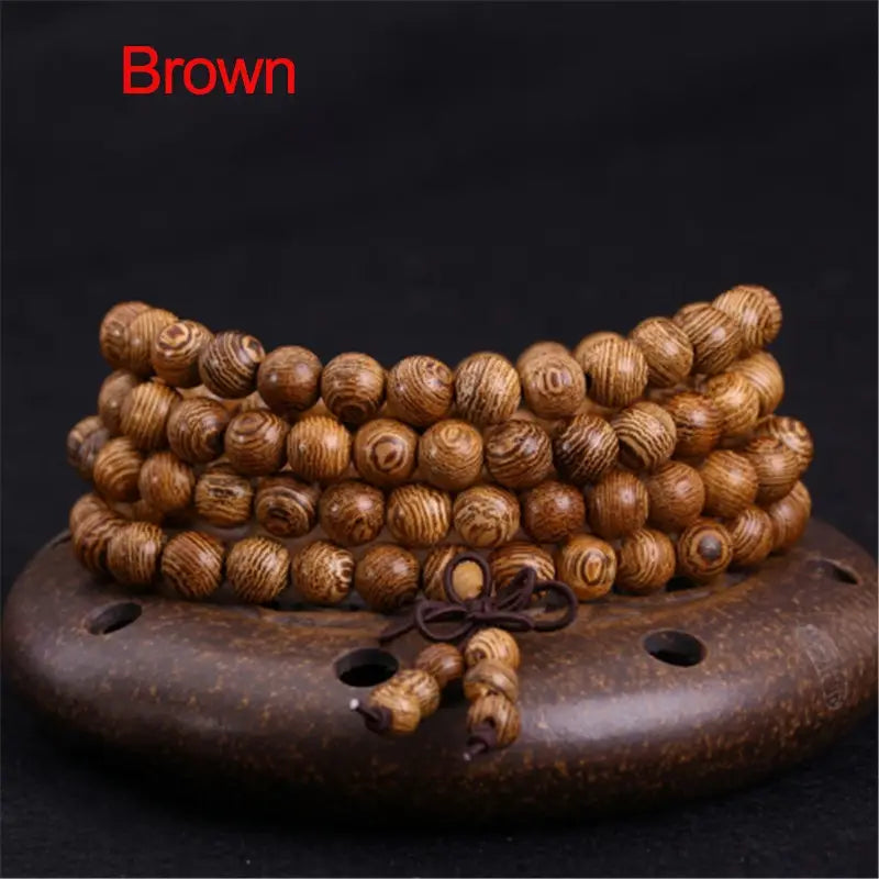 Wood Prayer Bracelet