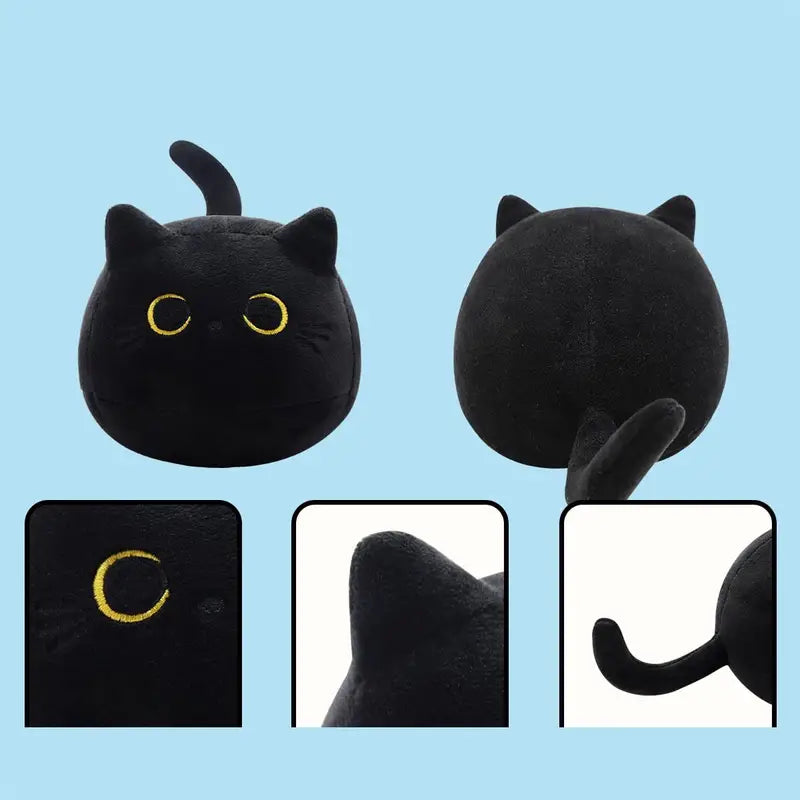 Adorable Black Cat Stuffy