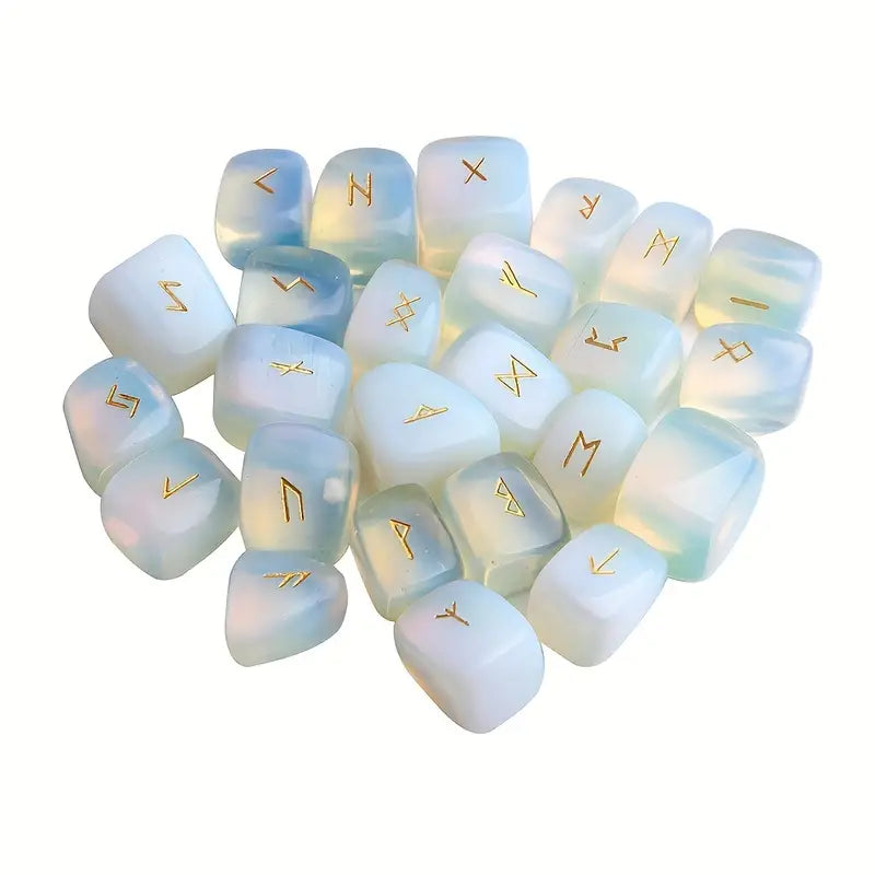 Opalite Rune Set