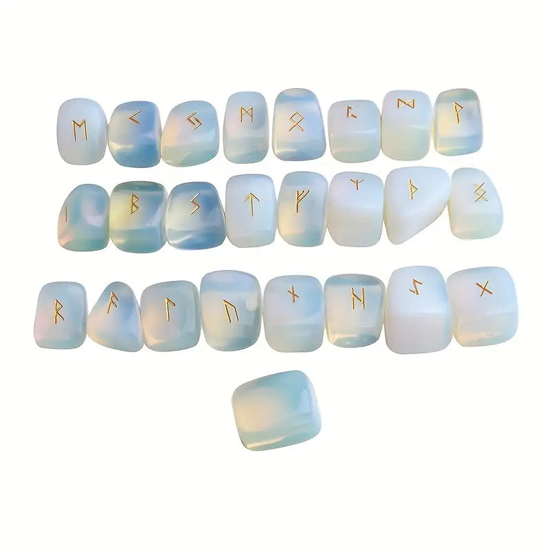 Opalite Rune Set