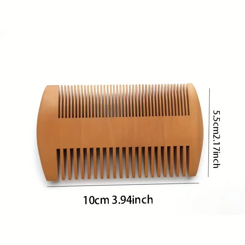 Wood Hair/Beard Comb