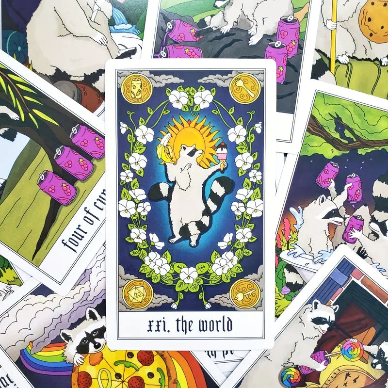 Trash Panda Tarot Deck