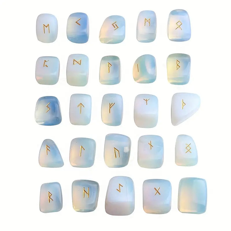 Opalite Rune Set