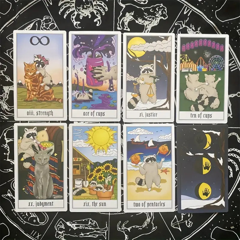 Trash Panda Tarot Deck