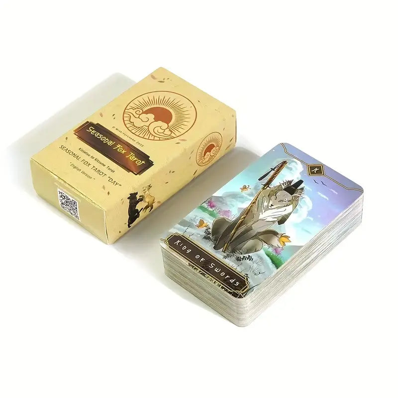 Seasonal Fox Tarot Deck