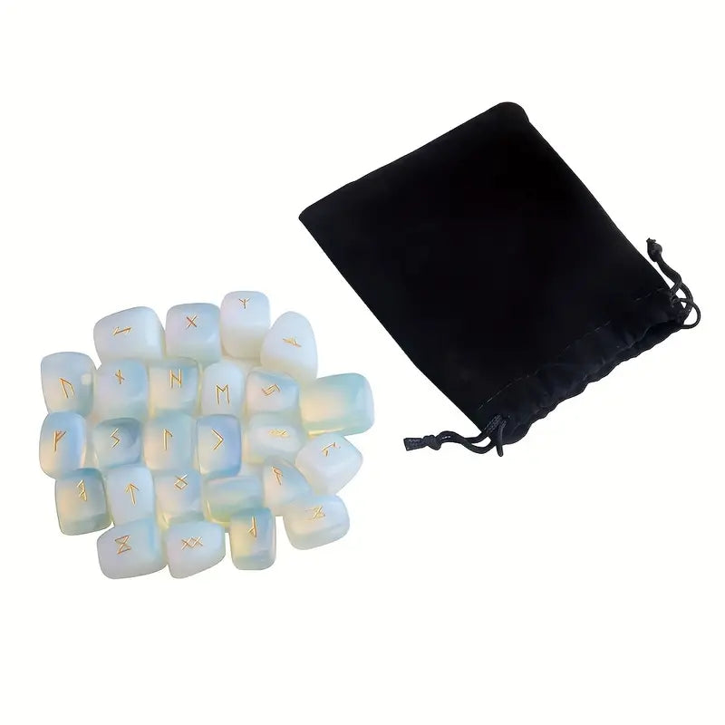 Opalite Rune Set
