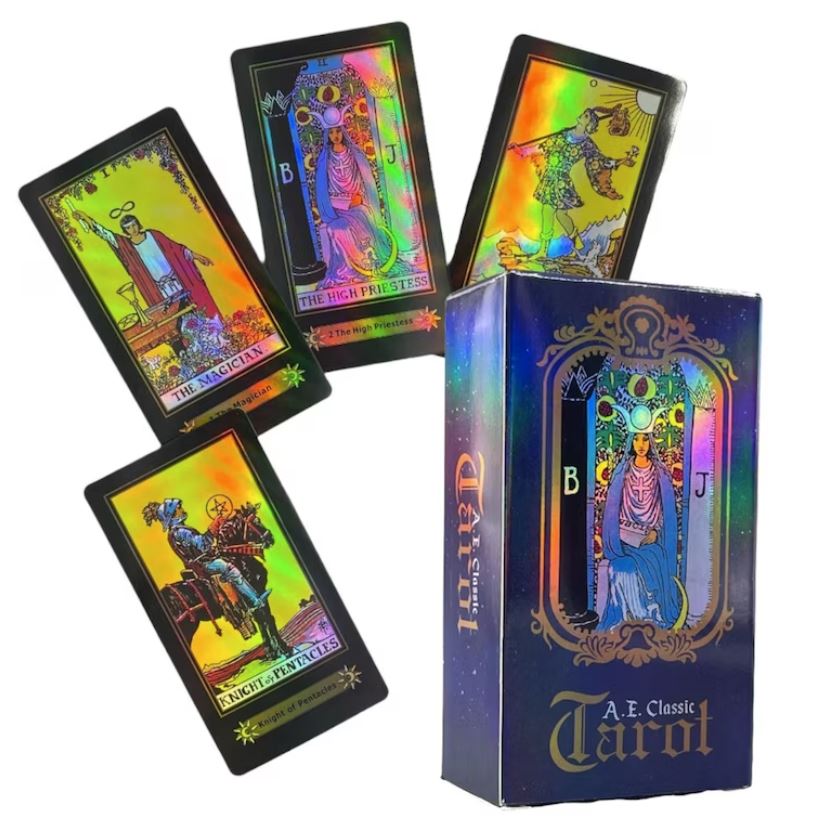 A.E. Waite Holographic Tarot Deck