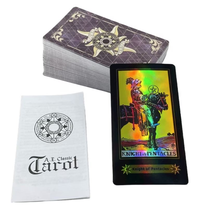A.E. Waite Holographic Tarot Deck