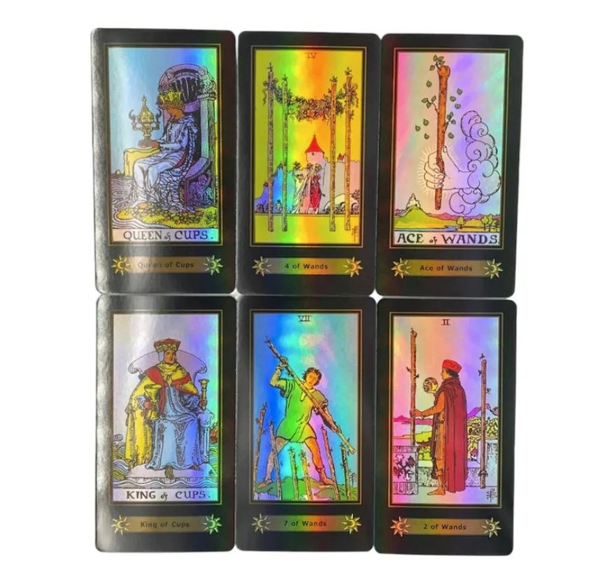 A.E. Waite Holographic Tarot Deck