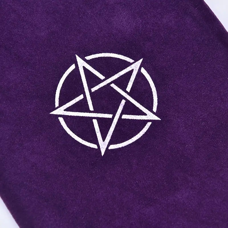 Velvet Pentagram Bag
