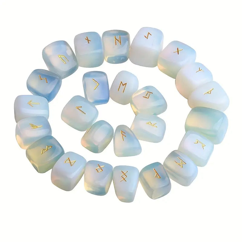 Opalite Rune Set