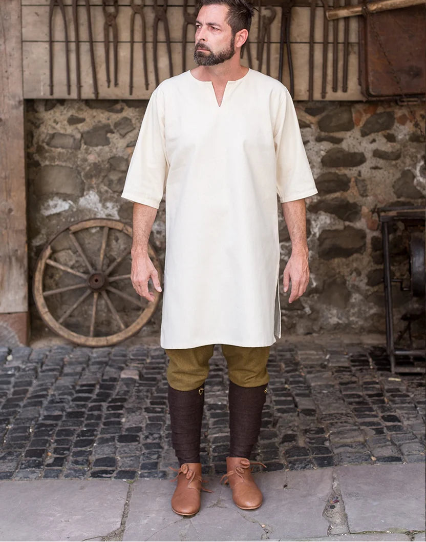 3/4 Sleeve Cotton Undertunic (Lofar)