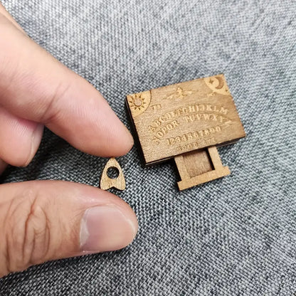 Miniature Ouija Board with Drawer