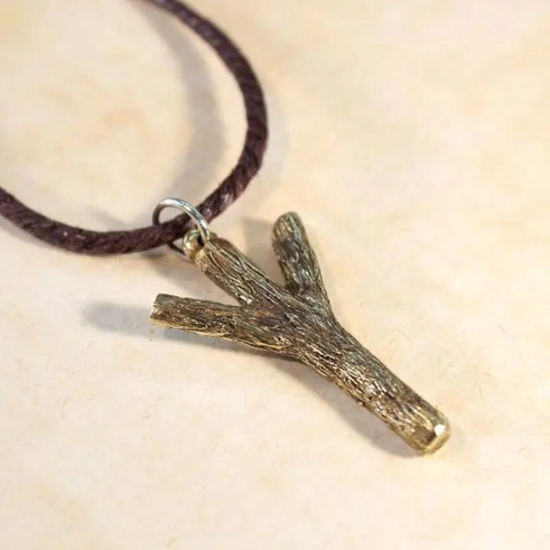 Algiz Rune Pendant Necklace