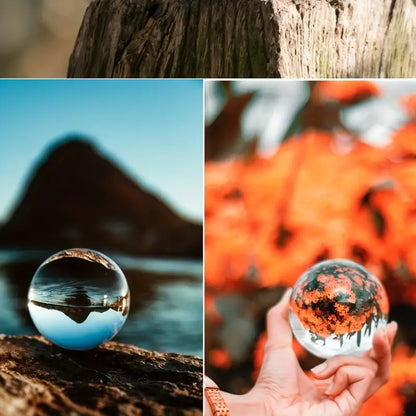 Clear Crystal Glass Ball