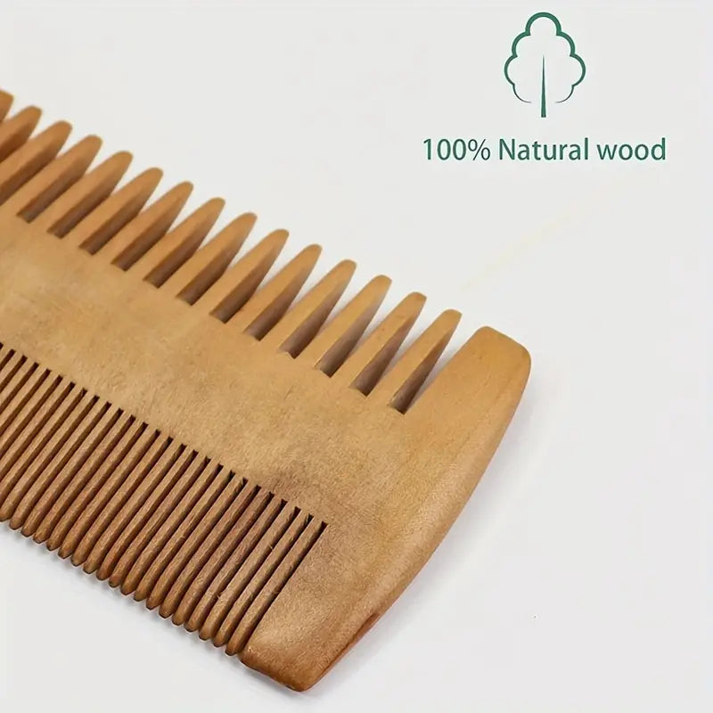 Wood Hair/Beard Comb