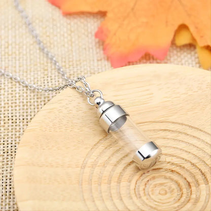 Glass Vial Necklace