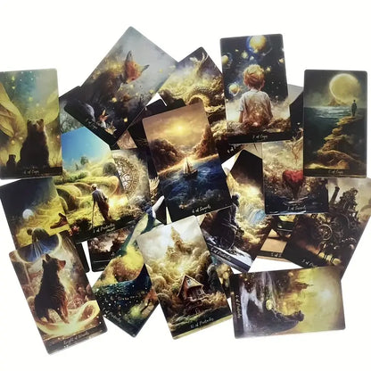 Golden Journey Pocket Tarot Deck