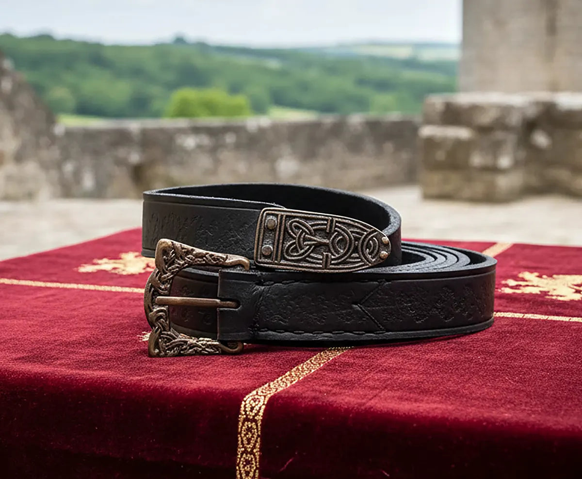 Birka Viking Leather Belt