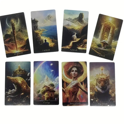 Golden Journey Pocket Tarot Deck