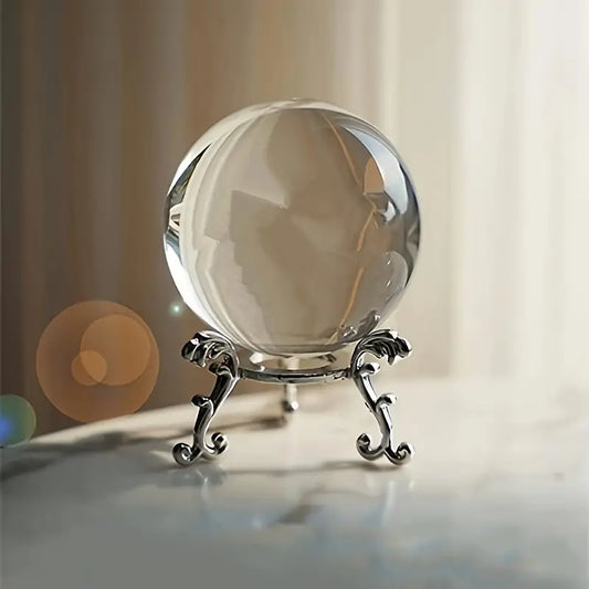 Clear Crystal Glass Ball