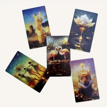 Golden Journey Pocket Tarot Deck