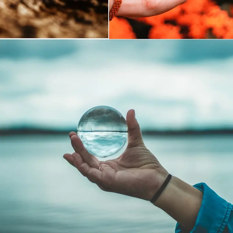 Clear Crystal Glass Ball