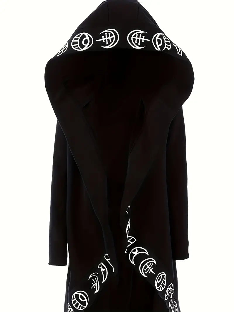 Witchy Hooded Cardigan