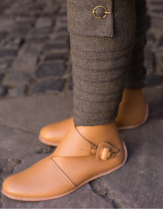 Herringbone Wool Leg Wraps (Asgar)