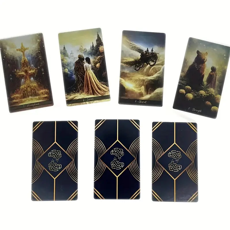 Golden Journey Pocket Tarot Deck