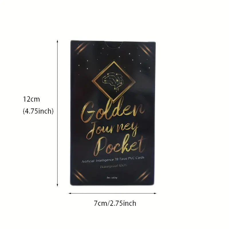Golden Journey Pocket Tarot Deck