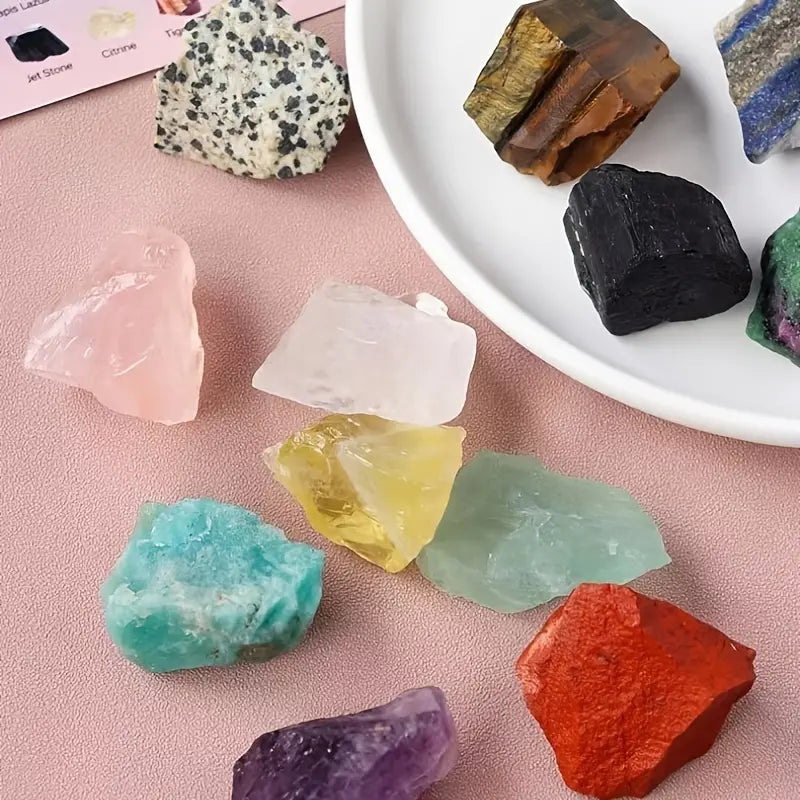 12 Piece Healing Crystal Stones