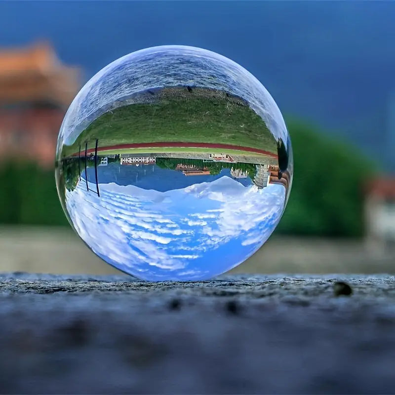 Clear Crystal Glass Ball