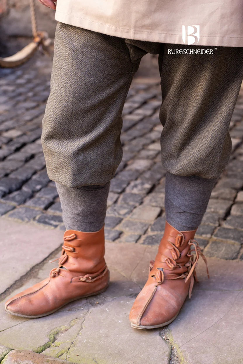 Herringbone Woven Cloth Rus Pants (Ivar)