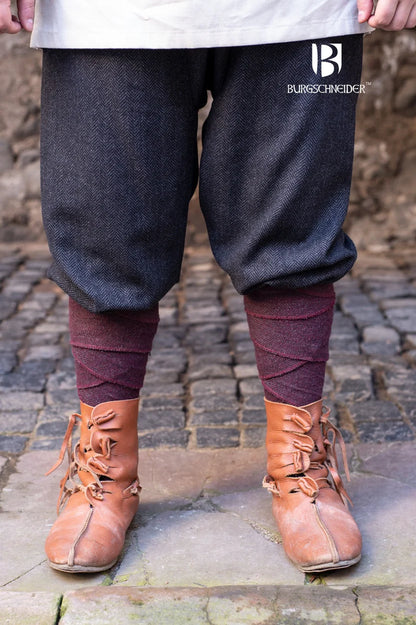 Herringbone Woven Cloth Rus Pants (Ivar)