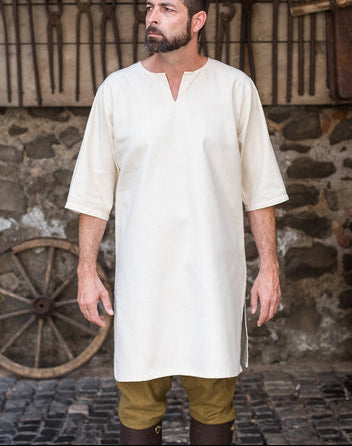 3/4 Sleeve Cotton Undertunic (Lofar)