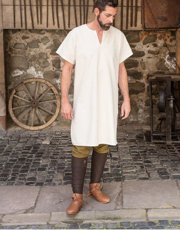 Short Sleeve Cotton Undertunic (Snorri)